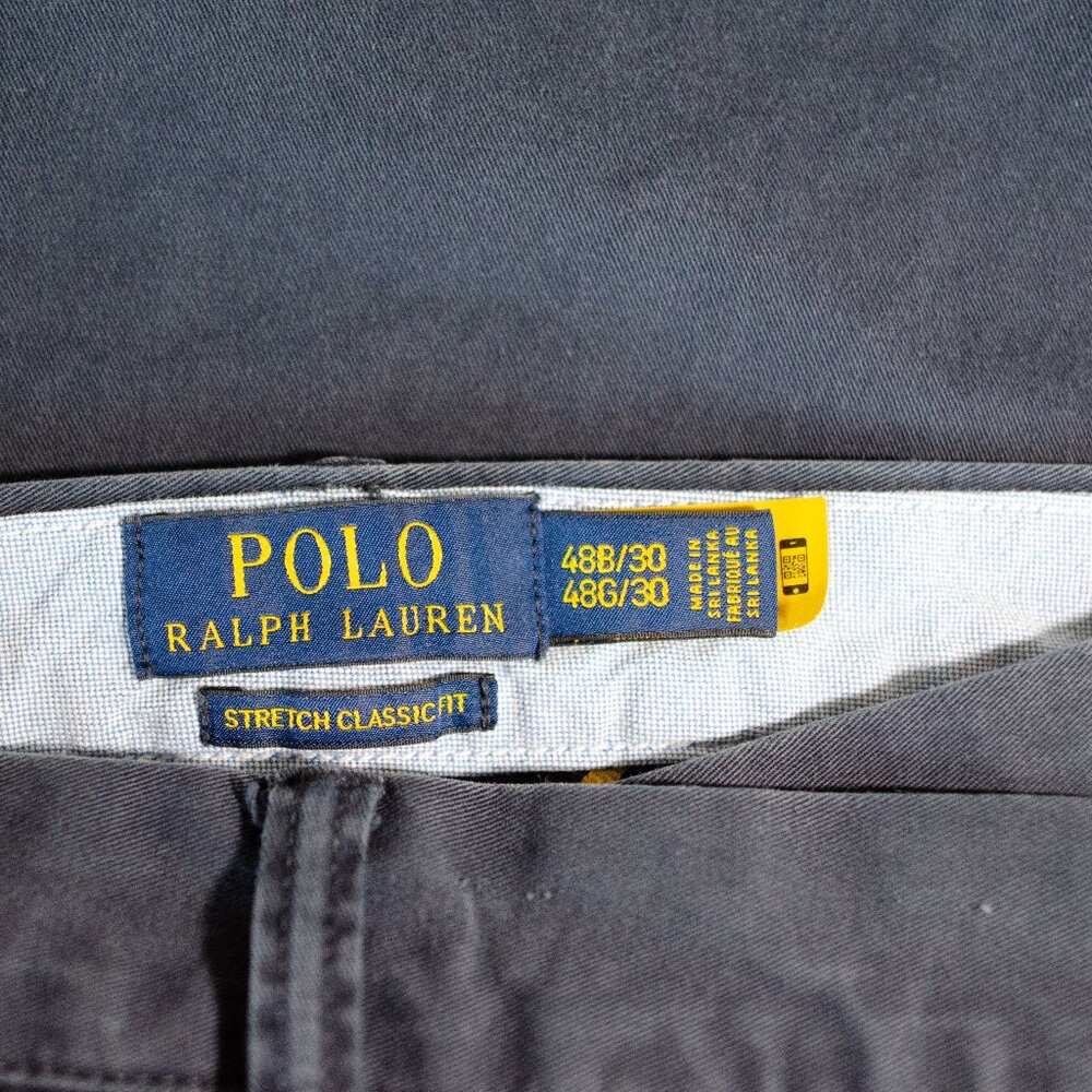 Polo Ralph Lauren Nautical Ink Stretch Chino Pants 48x30